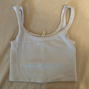 Nikibiki white crop top going out top
